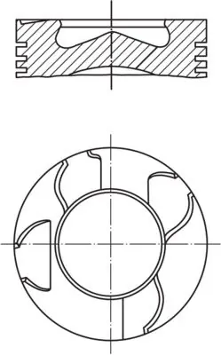Popularny Tłok MAHLE 003 15 00