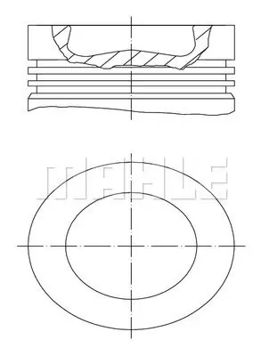 Oferta czasowa Tłok MAHLE 003 16 00