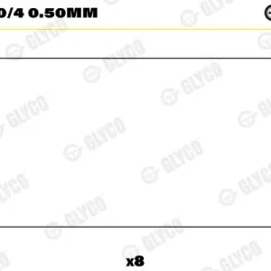 Hit cenowy Łożysko korbowodu GLYCO 01-3040/4 0.50mm
