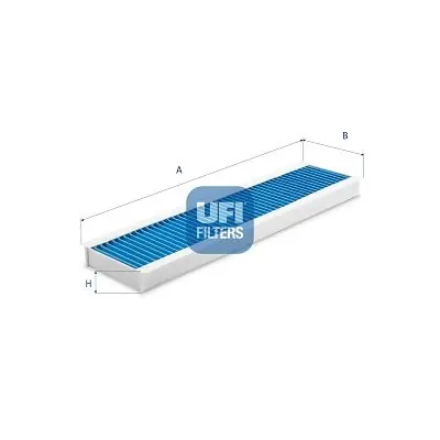 Ograniczona ilość Filtr, wentylacja przestrzeni pasażerskiej UFI 34.137.00