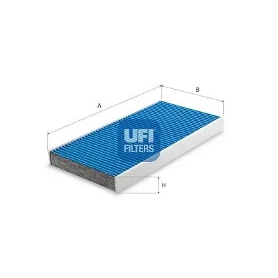 Filtr, wentylacja przestrzeni pasażerskiej UFI 34.149.00 Tani