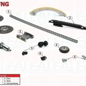 Zamów dziś Zestaw łańcucha rozrządu FAI AutoParts TCK57NG 24461834