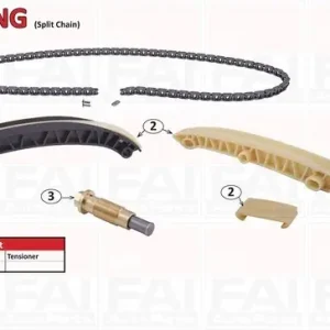 Zestaw łańcucha rozrządu FAI AutoParts TCK101NG 2710500611S1 Zniżka