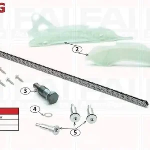 Zestaw łańcucha rozrządu FAI AutoParts TCK129NG 0816J2 Bestseller