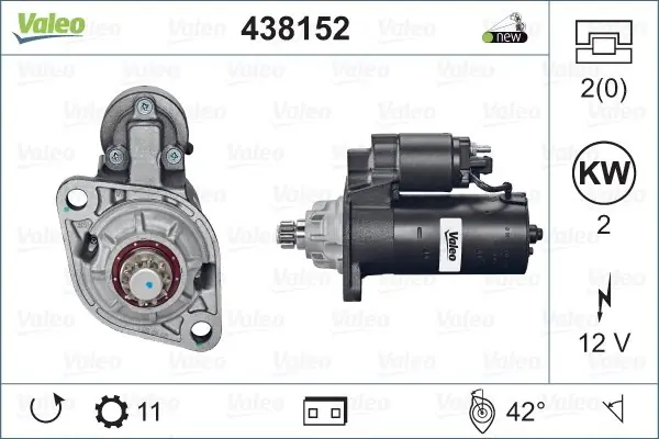 Bestseller Rozrusznik VALEO 438152