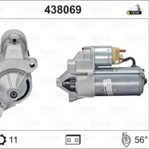 Dodaj do koszyka Rozrusznik VALEO 438069 9603503680